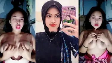 Shane Jilbab Aksi Remas Dada Mulus Di Ranjang