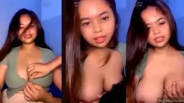 Tasya Gadis Montok Digoyang Teman Dekat Sampai Crot